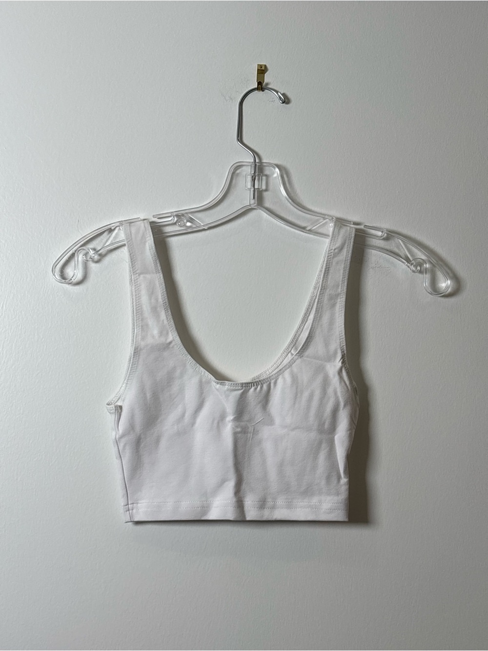 American Apparel Cotton Spandex Crop Tank Women's
